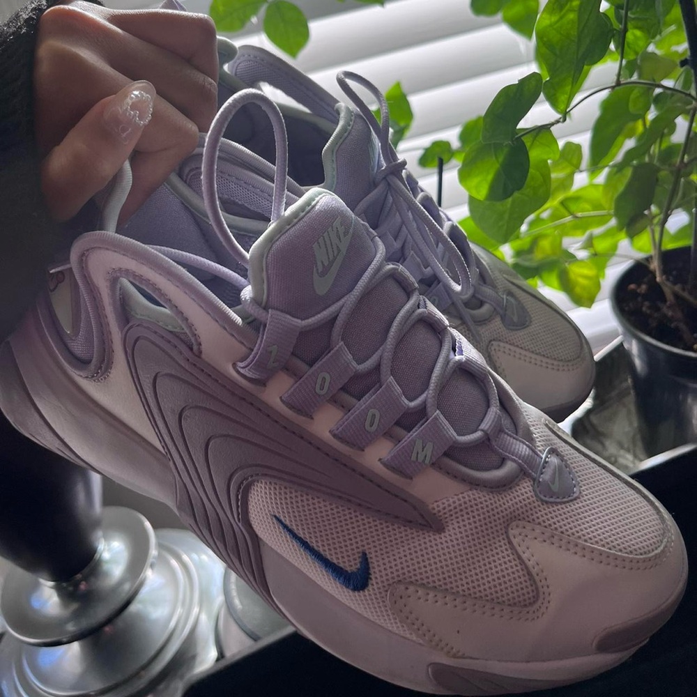 Nike Zoom Air 2k 2000 in purple/white/teal - Picture 4 of 6